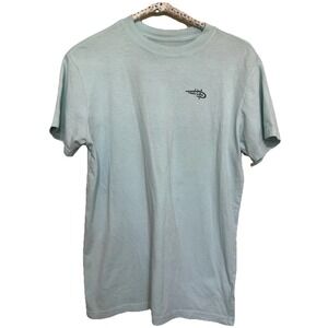 Reel Life‎ Shirt Blue Raised On The Water Pullover Fishing Graphic Sz. S Small